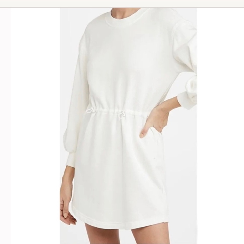 Alice +Olivia Heeda  dropped shoulder toggle dress